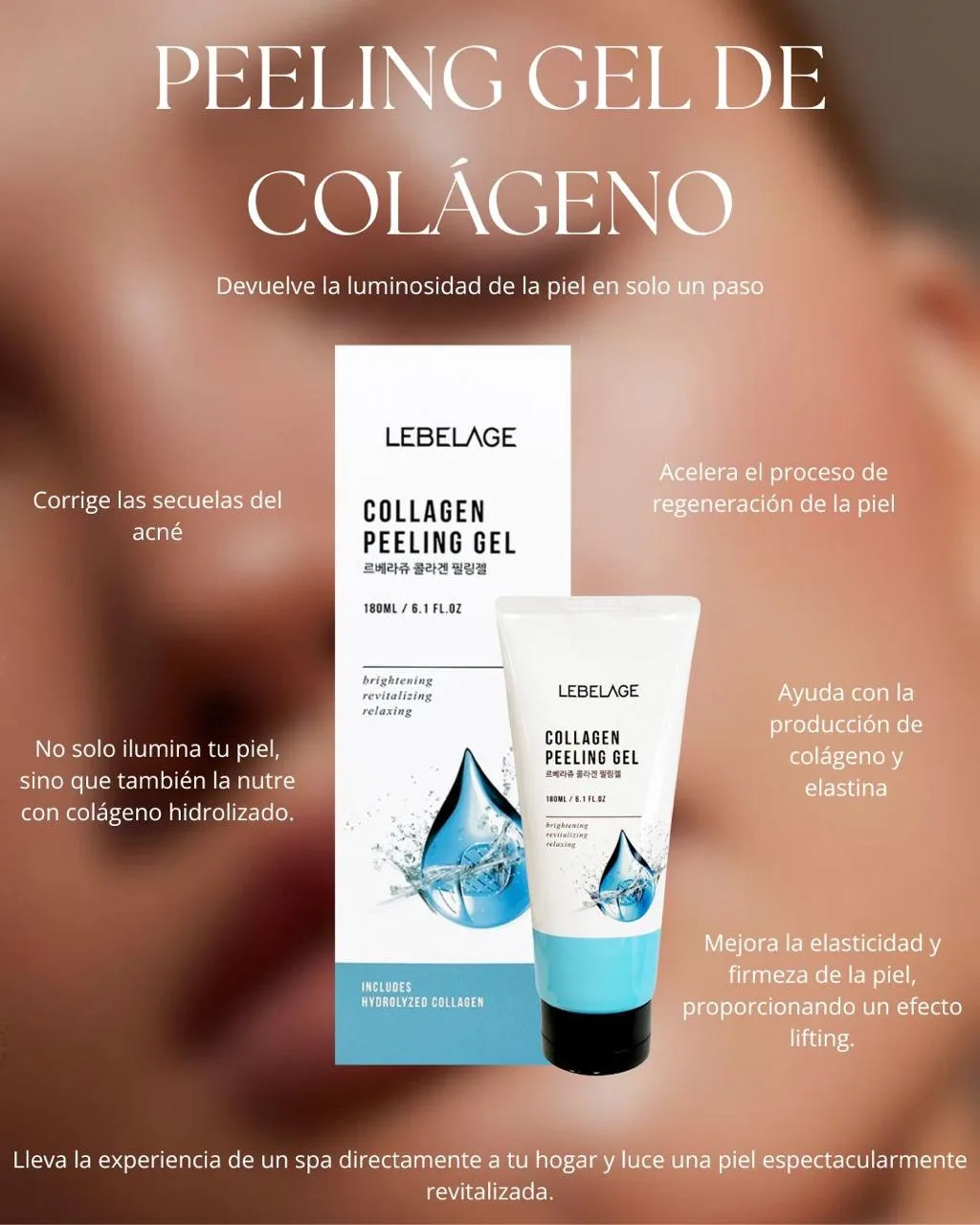 Collagen Peeling Gel / Exfoliante Peeling en Gel de Colágeno 1