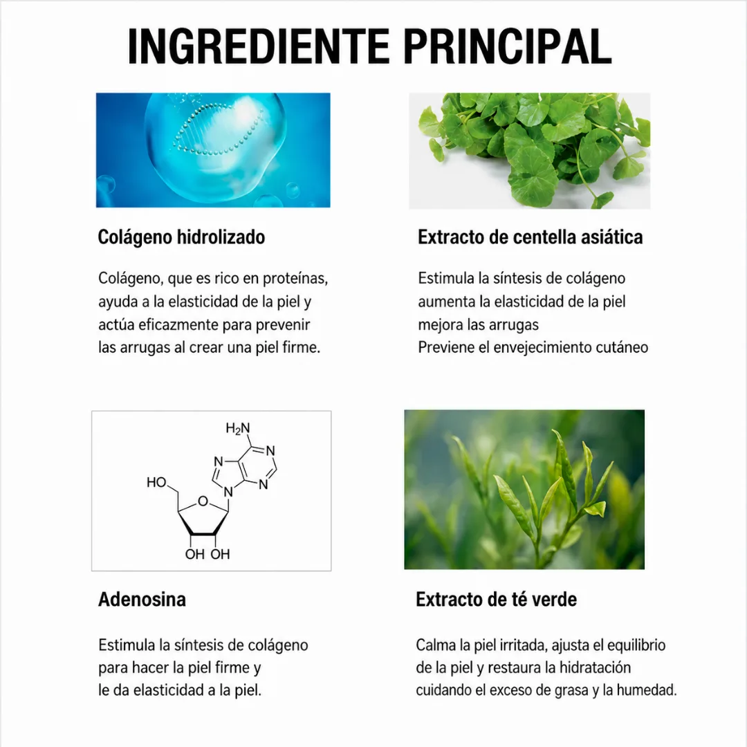 Collagen Hyaluronic Toner / Tónico de Colágeno y Ácido Hialurónico - Imagen 5