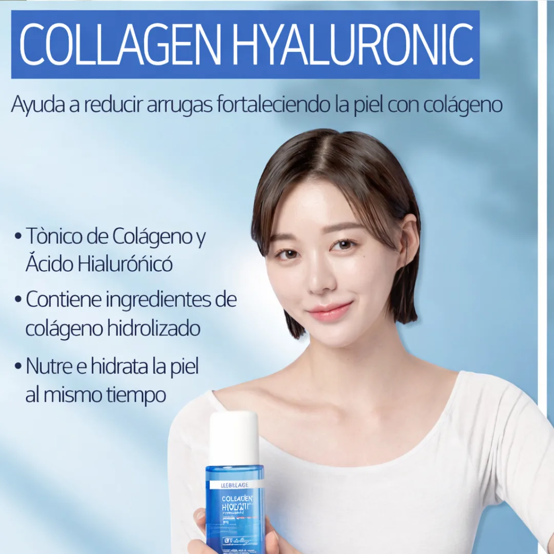 Collagen Hyaluronic Toner / Tónico de Colágeno y Ácido Hialurónico