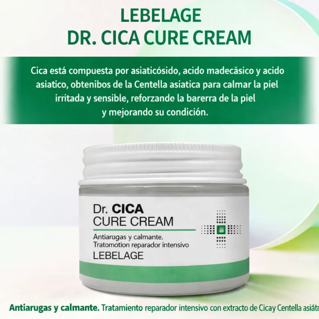 Dr. CICA Cure Cream / Crema Curativa Dr. CICA (Centella Asiática) - Imagen 2
