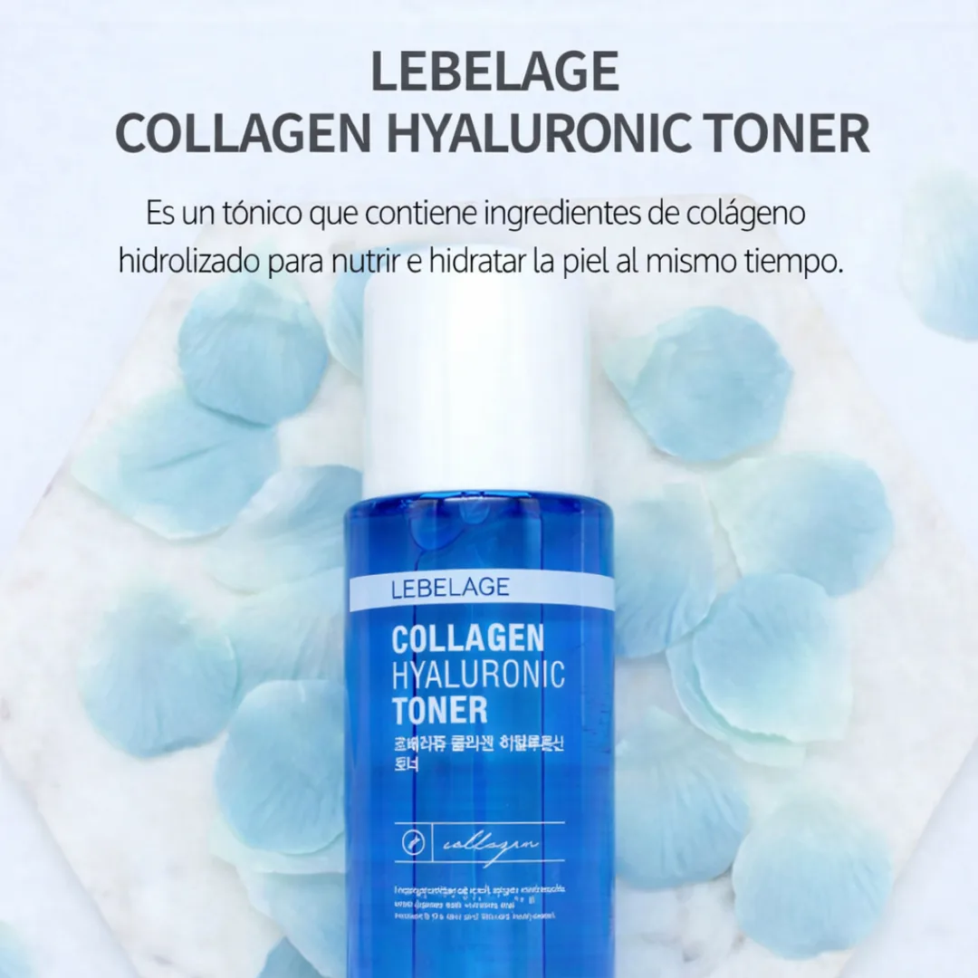 Collagen Hyaluronic Toner / Tónico de Colágeno y Ácido Hialurónico - Imagen 2