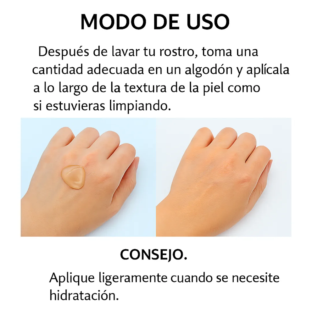 Collagen Hyaluronic Toner / Tónico de Colágeno y Ácido Hialurónico - Imagen 4